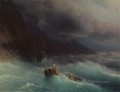 Ivan Aivazovsky the shipwreck on black sea Seascape